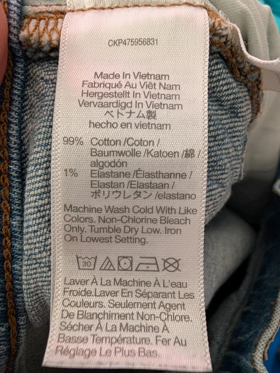 Madewell The Perfect Vintage Wide-Leg Jeans Size 25 High Rise Light Wash - Picture 9 of 11